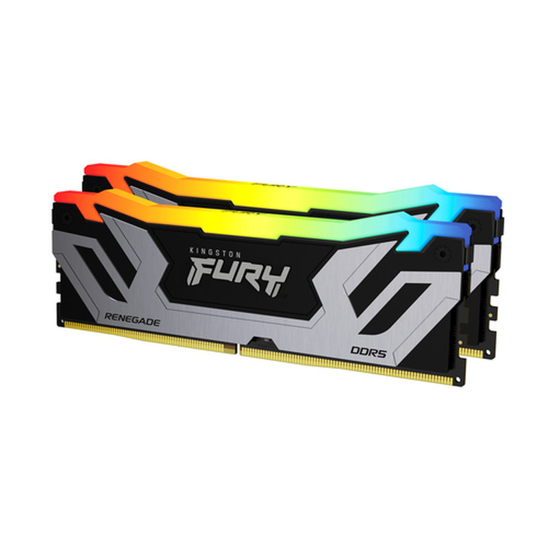 Kingston Technology FURY 48GB 8800MT/s DDR5 CL42 CUDIMM (Kit de 2) Renegade RGB Silver - Imagen 2