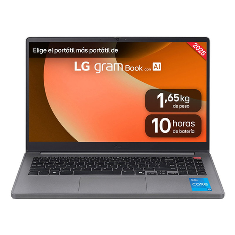 LG Gram 15UD50T Intel® Core™ i5 i5-1334U Portátil 38,1 cm (15") Full HD 512 GB SSD Wi-Fi 6 (802.11ax) FreeDOS Español Plata LG Gram 15UD50T Intel® Core™ i5 i5-1334U Portátil 38,1 cm (15") Full HD 512 GB SSD Wi-Fi 6 (802.11ax) FreeDOS Español Plata