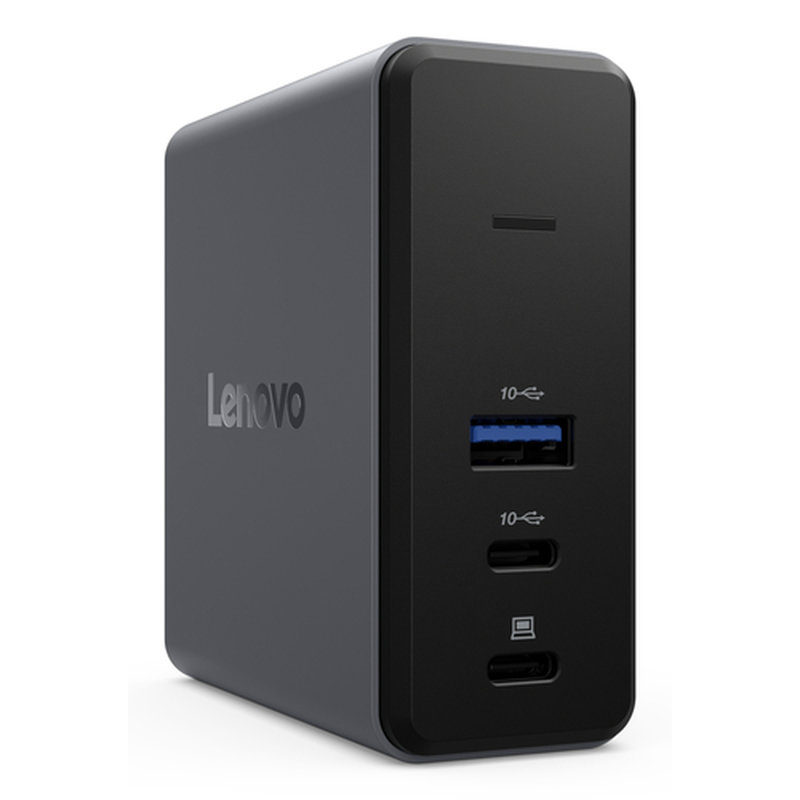 Lenovo X9 Charging GaN Dock Alámbrico USB 3.2 Gen 2 (3.1 Gen 2) Type-C Gris - Imagen 2