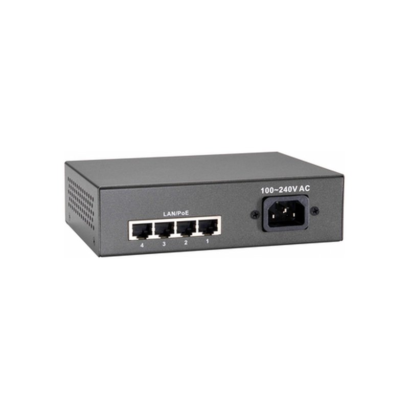 LevelOne FEP-0511 switch Fast Ethernet (10/100) Energía sobre Ethernet (PoE) Gris