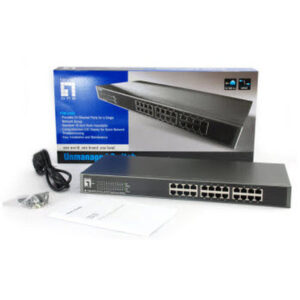 LevelOne FSW-2450 switch No administrado Fast Ethernet (10/100) Negro LevelOne FSW-2450 switch No administrado Fast Ethernet (10/100) Negro