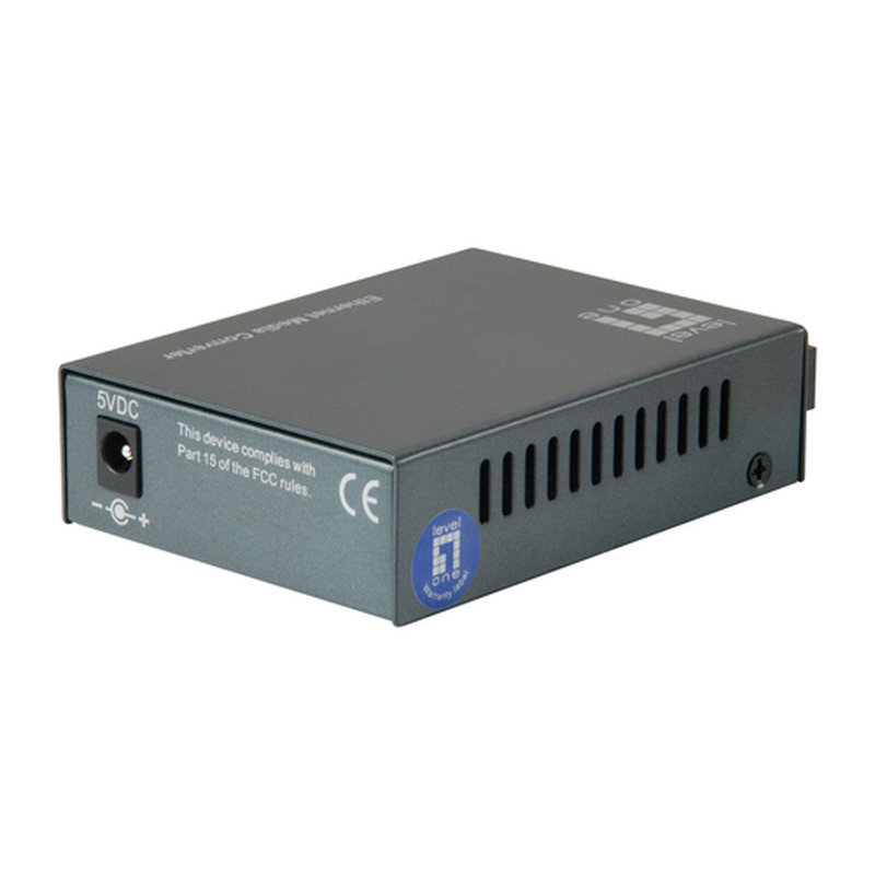 LevelOne FVT-1103 convertidor de medio 100 Mbit/s 1310 nm Monomodo Negro - Imagen 2