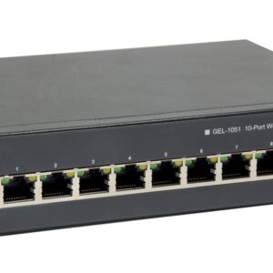LevelOne GEP-1051 switch Gestionado L2/L3/L4 Gigabit Ethernet (10/100/1000) Energía sobre Ethernet (PoE) Negro