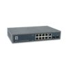 LevelOne GEP-1221 switch No administrado Gigabit Ethernet (10/100/1000) Energía sobre Ethernet (PoE) Negro