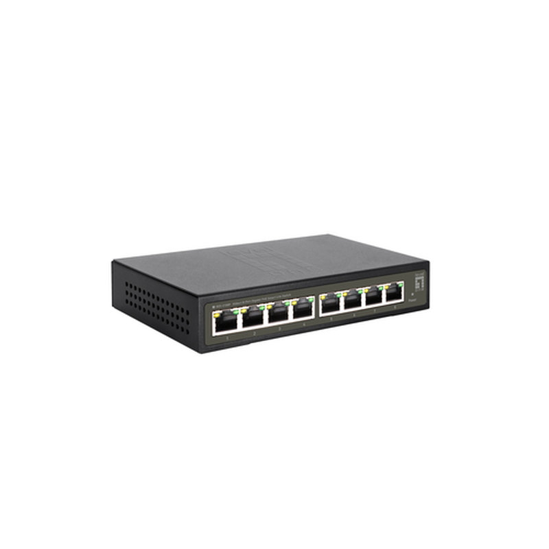 LevelOne GES-2108P switch Gestionado L2 Gigabit Ethernet (10/100/1000) Energía sobre Ethernet (PoE) Negro - Imagen 4