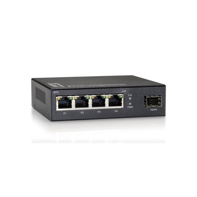 LevelOne GEU-0521 switch No administrado Gigabit Ethernet (10/100/1000) Gris