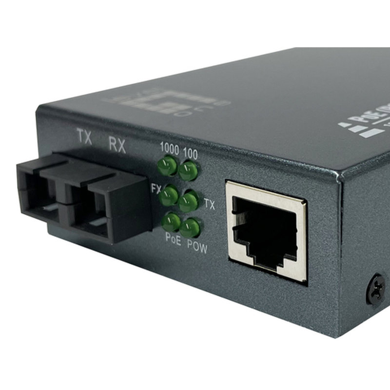 LevelOne GVT-2014 convertidor de medio 1000 Mbit/s 1310 nm Monomodo Gris - Imagen 6