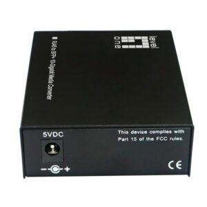 LevelOne GVT-2051 convertidor de medio 10000 Mbit/s Negro