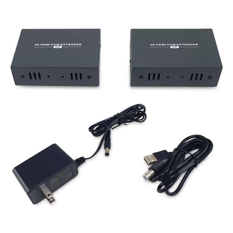 LevelOne HVE-8111 extensor audio/video Transmisor y receptor de señales AV Negro - Imagen 6