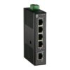 LevelOne IES-0500 switch No administrado Fast Ethernet (10/100) Negro