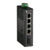 LevelOne IES-0510 switch No administrado Fast Ethernet (10/100) Negro