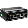 LevelOne IGP-0502 switch No administrado Gigabit Ethernet (10/100/1000) Energía sobre Ethernet (PoE) Negro