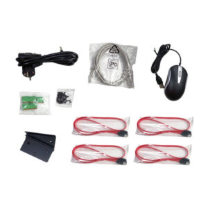 LevelOne NVR-0411 Grabadore de vídeo en red (NVR) Negro, Gris