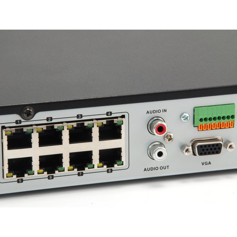 LevelOne NVR-0508 Grabadore de vídeo en red (NVR) Negro - Imagen 5