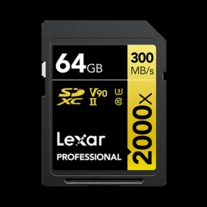 Lexar Professional 2000x 64 GB SDHC UHS-II Clase 10