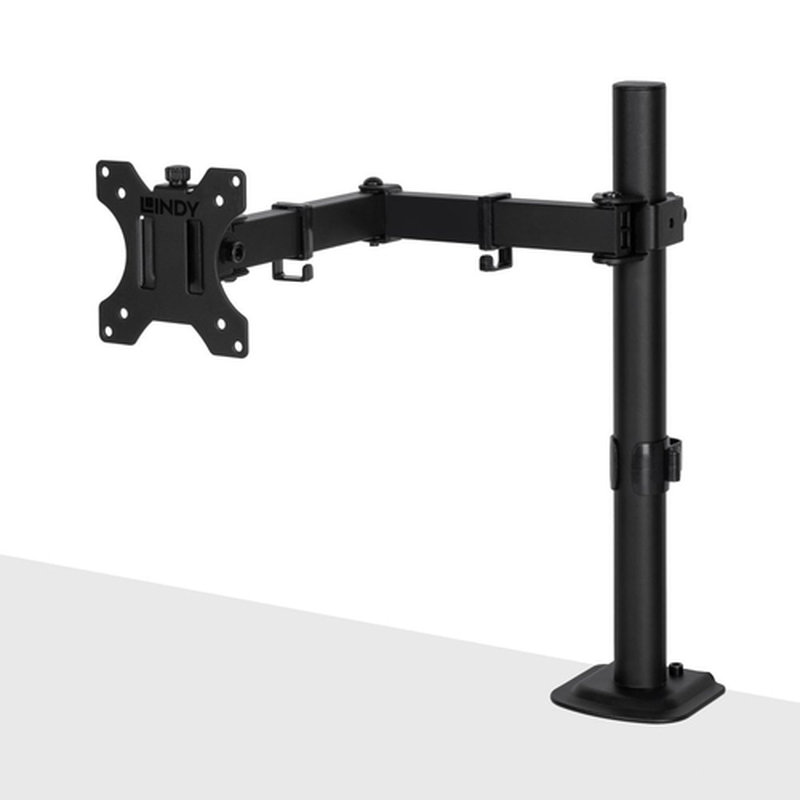Lindy 40710 soporte para monitor 81,3 cm (32") Escritorio Negro