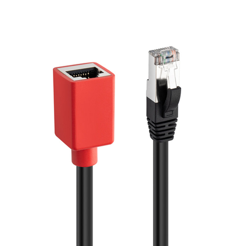 Lindy 60189 cable de red Negro, Rojo 0,2 m Cat6a Lindy 60189 cable de red Negro, Rojo 0,2 m Cat6a