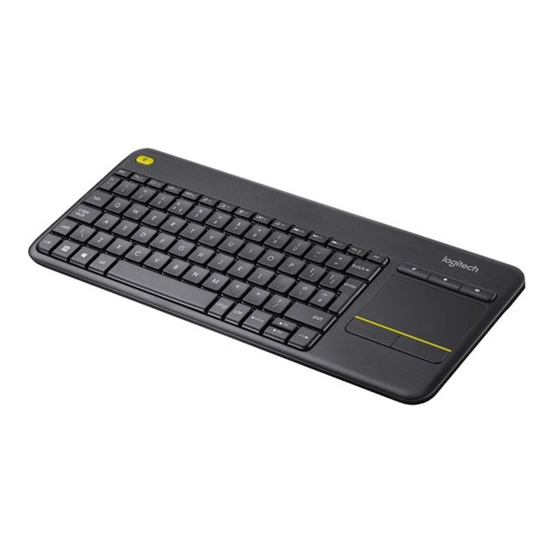 Logitech K400 Plus Tv teclado RF inalámbrico QWERTY Inglés Negro - Imagen 2
