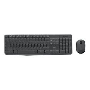 Logitech MK235 teclado Ratón incluido USB AZERTY Francés Gris Logitech MK235 teclado Ratón incluido USB AZERTY Francés Gris