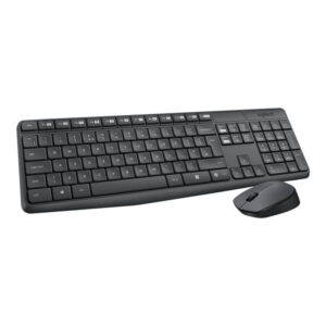 Logitech MK235 teclado Ratón incluido USB AZERTY Francés Gris Logitech MK235 teclado Ratón incluido USB AZERTY Francés Gris