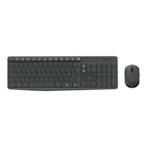 Logitech MK235 teclado Ratón incluido USB AZERTY Francés Gris Logitech MK235 teclado Ratón incluido USB AZERTY Francés Gris