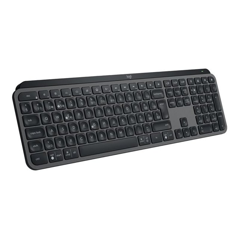 Logitech MX Keys S teclado RF Wireless + Bluetooth QWERTY Español Grafito - Imagen 3