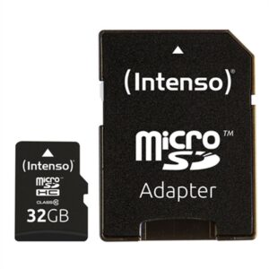 MEMORIA MICRO SD 32GB INTENSO CLASS 10 + ADAPTADOR