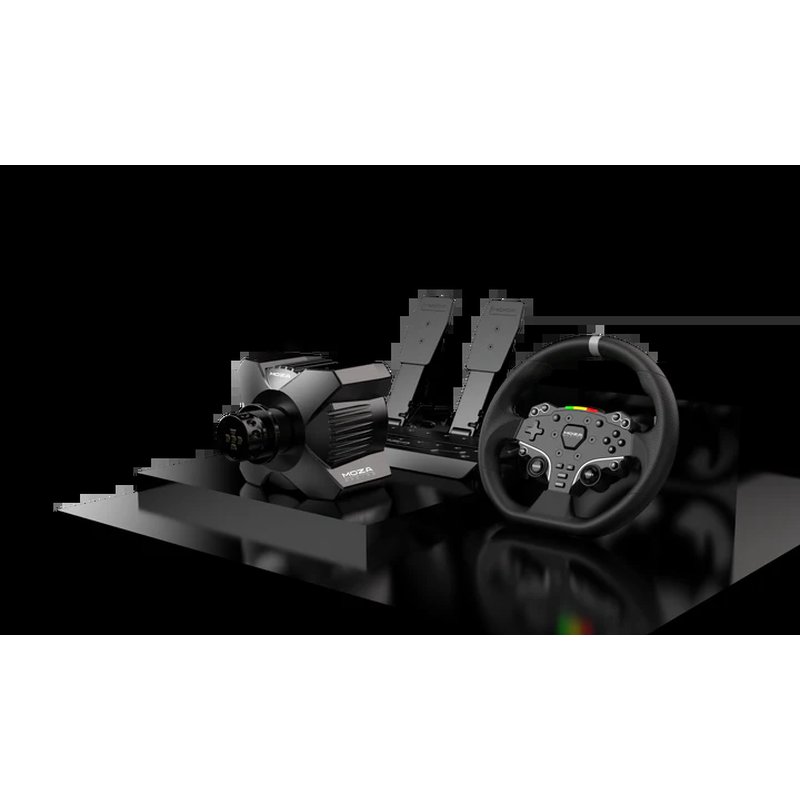 Moza Racing RS074 mando y volante Negro Bluetooth/USB Volante + Pedales Digital PC Moza Racing RS074 mando y volante Negro Bluetooth/USB Volante + Pedales Digital PC - Imagen 2