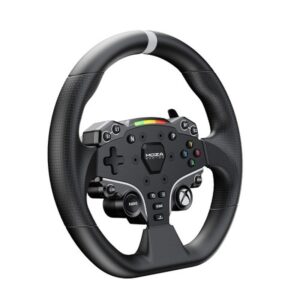 Moza Racing RS053 mando y volante Negro USB Volante + Pedales PC, Xbox One, Xbox Series S, Xbox Series X