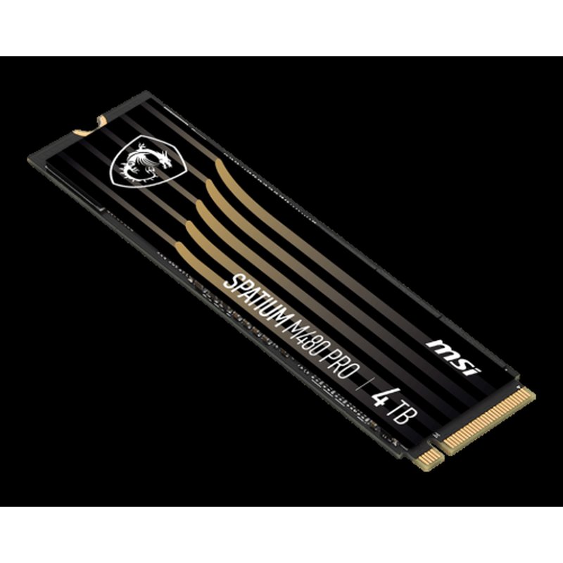 MSI SPATIUM M480 PRO PCIE 4.0 NVME M.2 4TB unidad de estado sólido PCI Express 4.0 3D NAND - Imagen 5