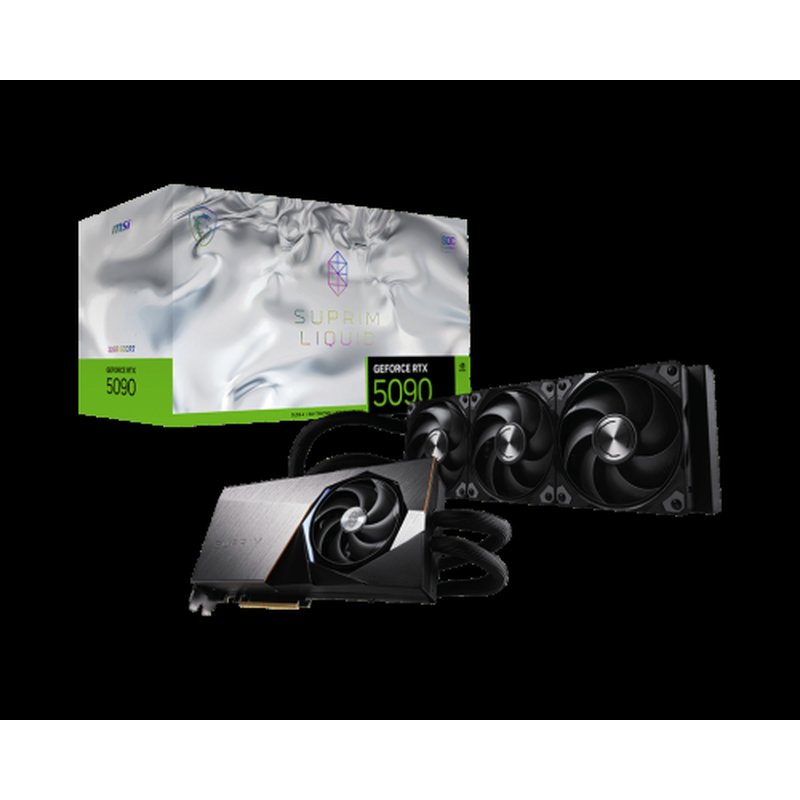 MSI SUPRIM GEFORCE RTX 5090 32G LIQUID SOC tarjeta gráfica NVIDIA 32 GB GDDR7