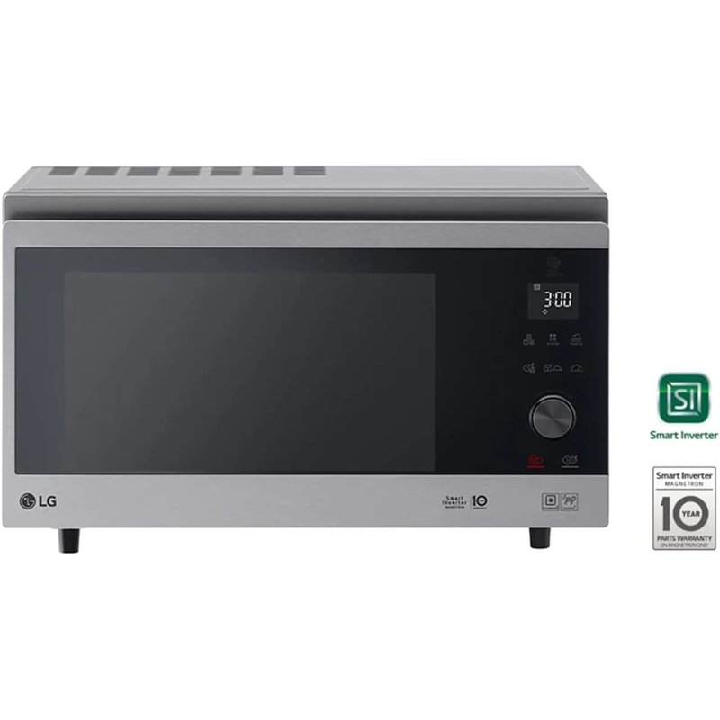 LG MJ3965ACS microondas Acero inoxidable Microondas combinado Encimera 39 L 1350 W LG MJ3965ACS microondas Acero inoxidable Microondas combinado Encimera 39 L 1350 W