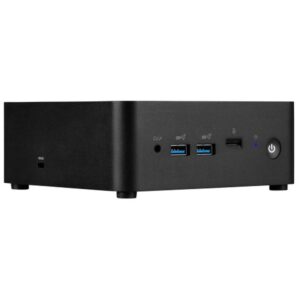 MSI CUBI NUC 1MG-216ES PCs/estación de trabajo Intel Core 5 120U 16 GB DDR5-SDRAM 512 GB SSD Windows 11 Pro Mini PC Negro