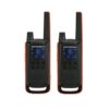 Motorola T82 Twin Pack & Chgr two-way radios 16 canales Negro, Naranja Motorola T82 Twin Pack & Chgr two-way radios 16 canales Negro, Naranja