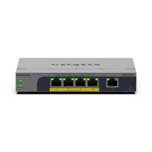 NETGEAR GS105EP No administrado Gigabit Ethernet (10/100/1000) Energía sobre Ethernet (PoE) Gris NETGEAR GS105EP No administrado Gigabit Ethernet (10/100/1000) Energía sobre Ethernet (PoE) Gris