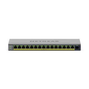 Alternative view of NETGEAR GS116EP Gestionado L2/L3 Gigabit Ethernet (10/100/1000) Energía sobre Ethernet (PoE) Gris