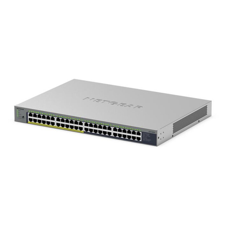 NETGEAR GS748PP No administrado Gigabit Ethernet (10/100/1000) Energía sobre Ethernet (PoE) Gris NETGEAR GS748PP No administrado Gigabit Ethernet (10/100/1000) Energía sobre Ethernet (PoE) Gris - Imagen 2