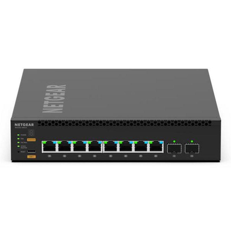NETGEAR MSM4310 Gestionado L3 2.5G Ethernet (100/1000/2500) Energía sobre Ethernet (PoE) 1U Negro