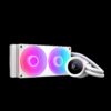 NZXT KRAKEN 240 RGB V2 - 240MM AIO LIQUID COOLER W/ 1.54IN. DISPLAY & RGB CORE FAN ENTRY VERSION (WHITE)