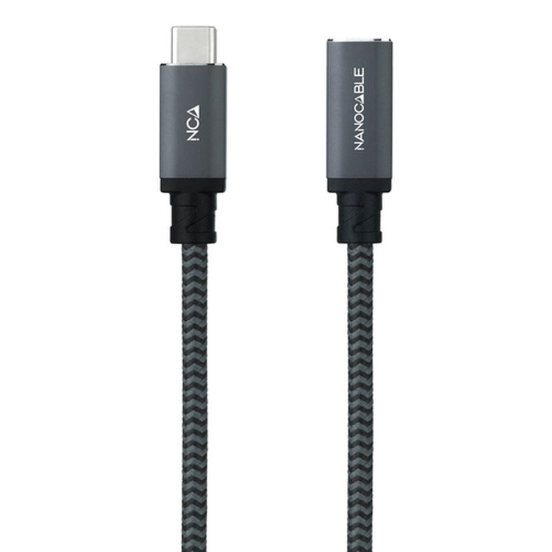 Nanocable 10.01.4500-COMB cable USB USB 3.2 Gen 2x2 0,5 m USB C Negro Nanocable 10.01.4500-COMB cable USB USB 3.2 Gen 2x2 0,5 m USB C Negro - Imagen 2
