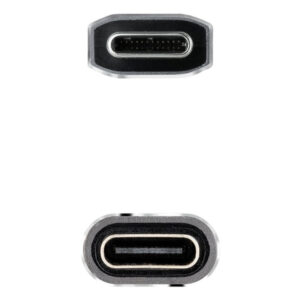 Nanocable 10.01.4501-COMB cable USB USB 3.2 Gen 2x2 1 m USB C Negro