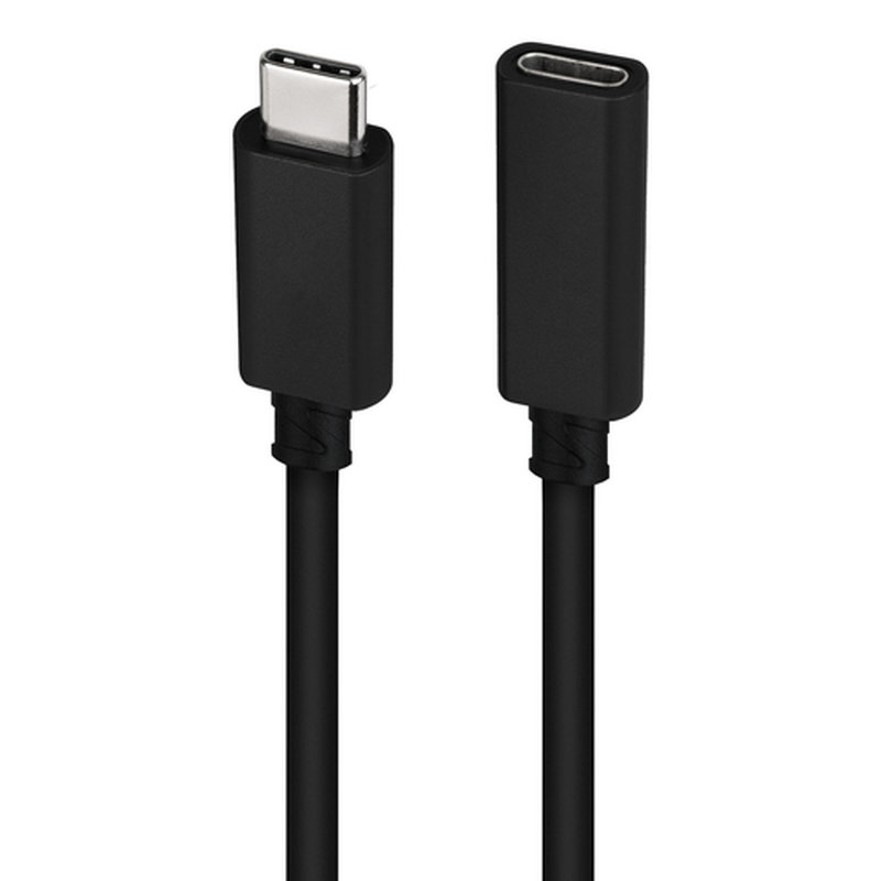 Nanocable 10.01.4501 cable USB USB 3.2 Gen 2x2 1 m USB C Negro Nanocable 10.01.4501 cable USB USB 3.2 Gen 2x2 1 m USB C Negro - Imagen 3