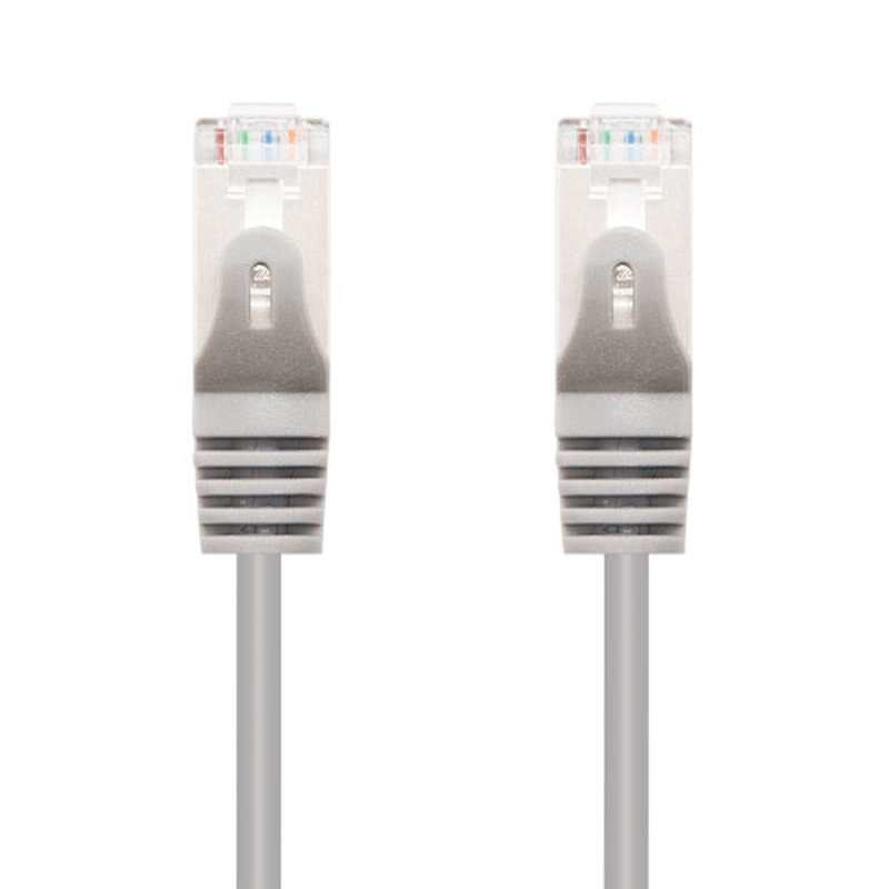 Nanocable 5m Cat6e cable de red Gris F/UTP (FTP) - Imagen 2