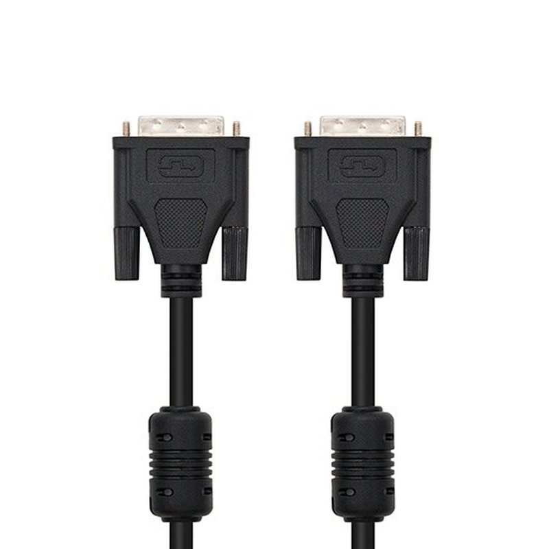Nanocable CABLE DVI DUAL LINK 24+1 M-M 1.8 M Nanocable CABLE DVI DUAL LINK 24+1 M-M 1.8 M