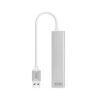 Nanocable Conversor USB 3.0 a Ethernet Gigabit + 3xUSB 3.0, Plata, 15 cm Nanocable Conversor USB 3.0 a Ethernet Gigabit + 3xUSB 3.0, Plata, 15 cm