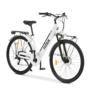 Nilox NXEBJ7WH bicicleta eléctrica Blanco Aluminio 71,1 cm (28") 27,5 kg Litio