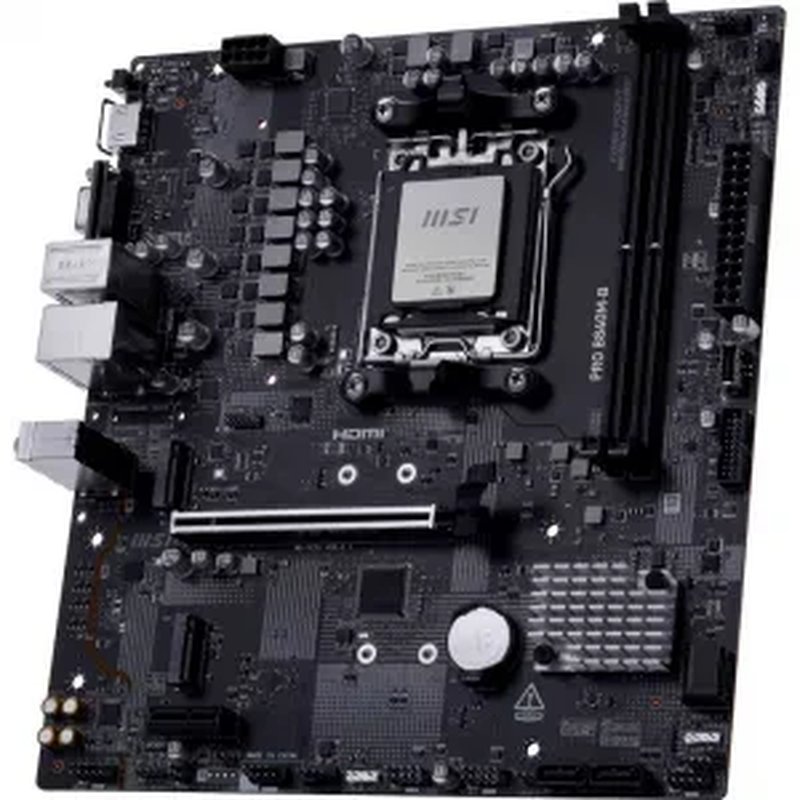 MSI PRO B840M-B placa base AMD B840 Zócalo AM5 micro ATX - Imagen 2