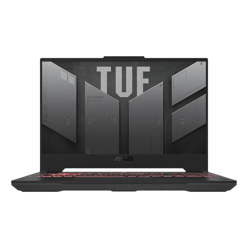 ASUS TUF Gaming A15 TUF507NUR-LP110 - Portátil Gaming de 15.6" Full HD 144Hz (AMD Ryzen 7 7435HS, 16GB RAM, 512GB SSD, RTX 4050 6GB, Sin Sistema Operativo) Gris Meca - Teclado QWERTY español
