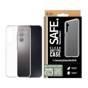 PanzerGlass SAFE. by ® TPU Case Transparent Samsung Galaxy A16 | A16 5G funda para teléfono móvil Transparente PanzerGlass SAFE. by ® TPU Case Transparent Samsung Galaxy A16 | A16 5G funda para teléfono móvil Transparente