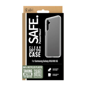 PanzerGlass SAFE. by ® TPU Case Transparent Samsung Galaxy A16 | A16 5G funda para teléfono móvil Transparente PanzerGlass SAFE. by ® TPU Case Transparent Samsung Galaxy A16 | A16 5G funda para teléfono móvil Transparente